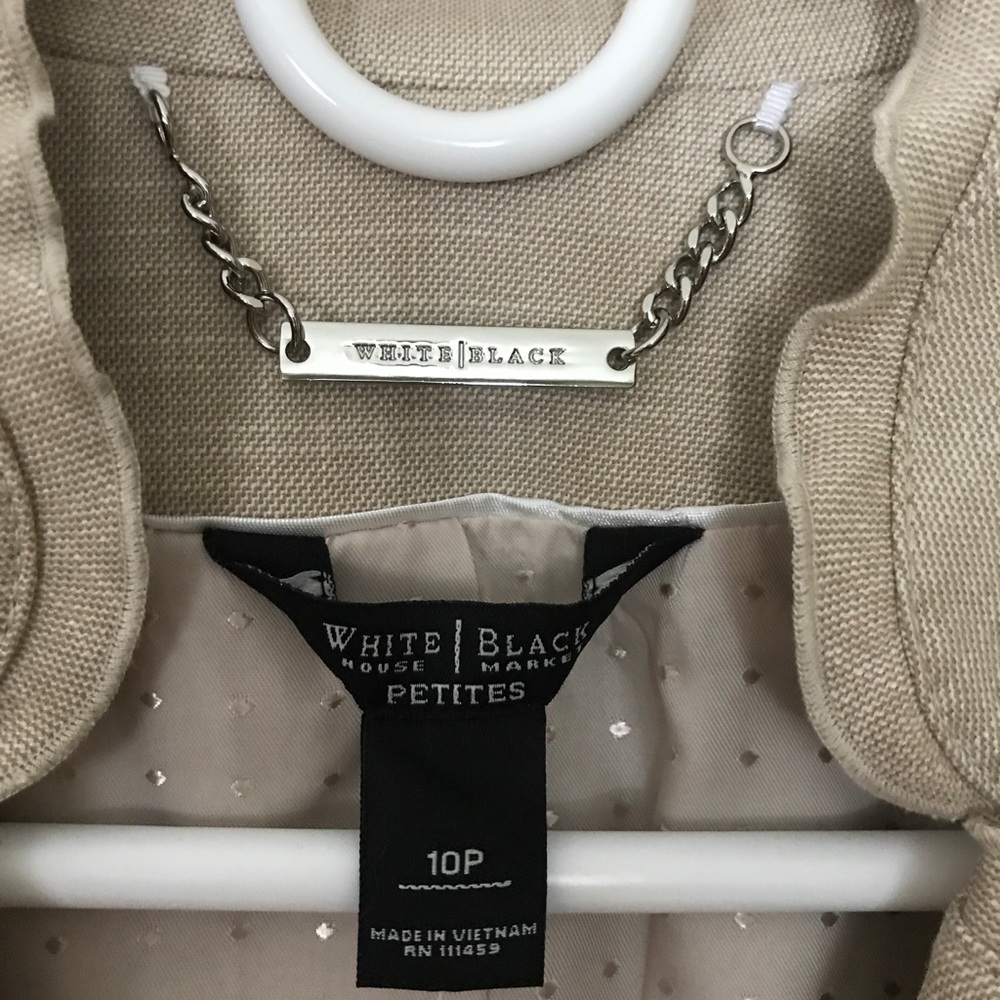 Whbm Blazer Pm Nwt Color Neutral - image 5